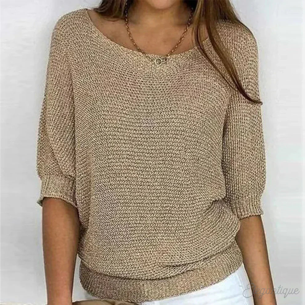 Fiona™ | Elegant Knitted Sweater